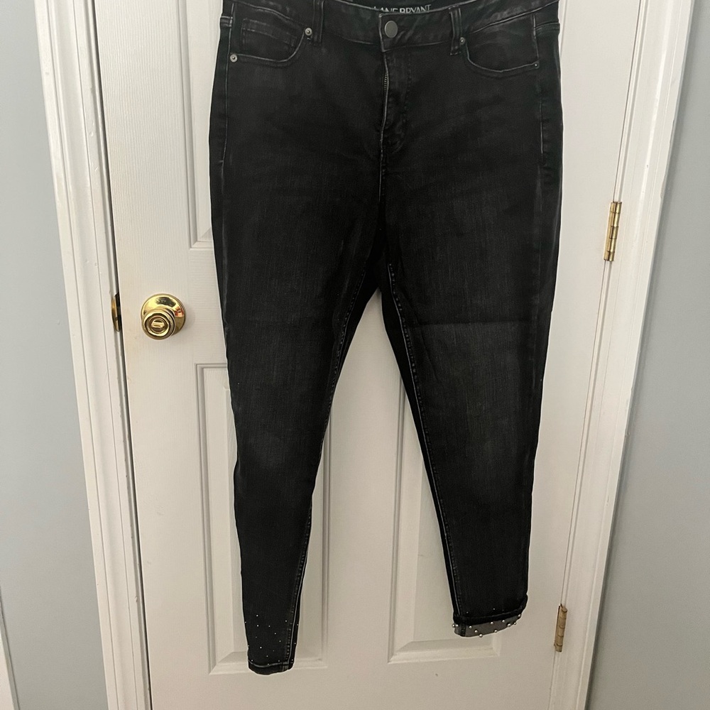Lane Bryant Dark Wash Women's Skinny Jeans